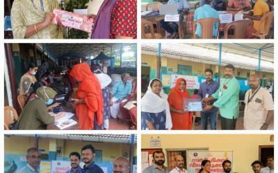 Wayanad Landslide- Certificate reclamation and retrieval camps at 12 locations in landslide hit Wayanad on 9th and 12 August 2024.